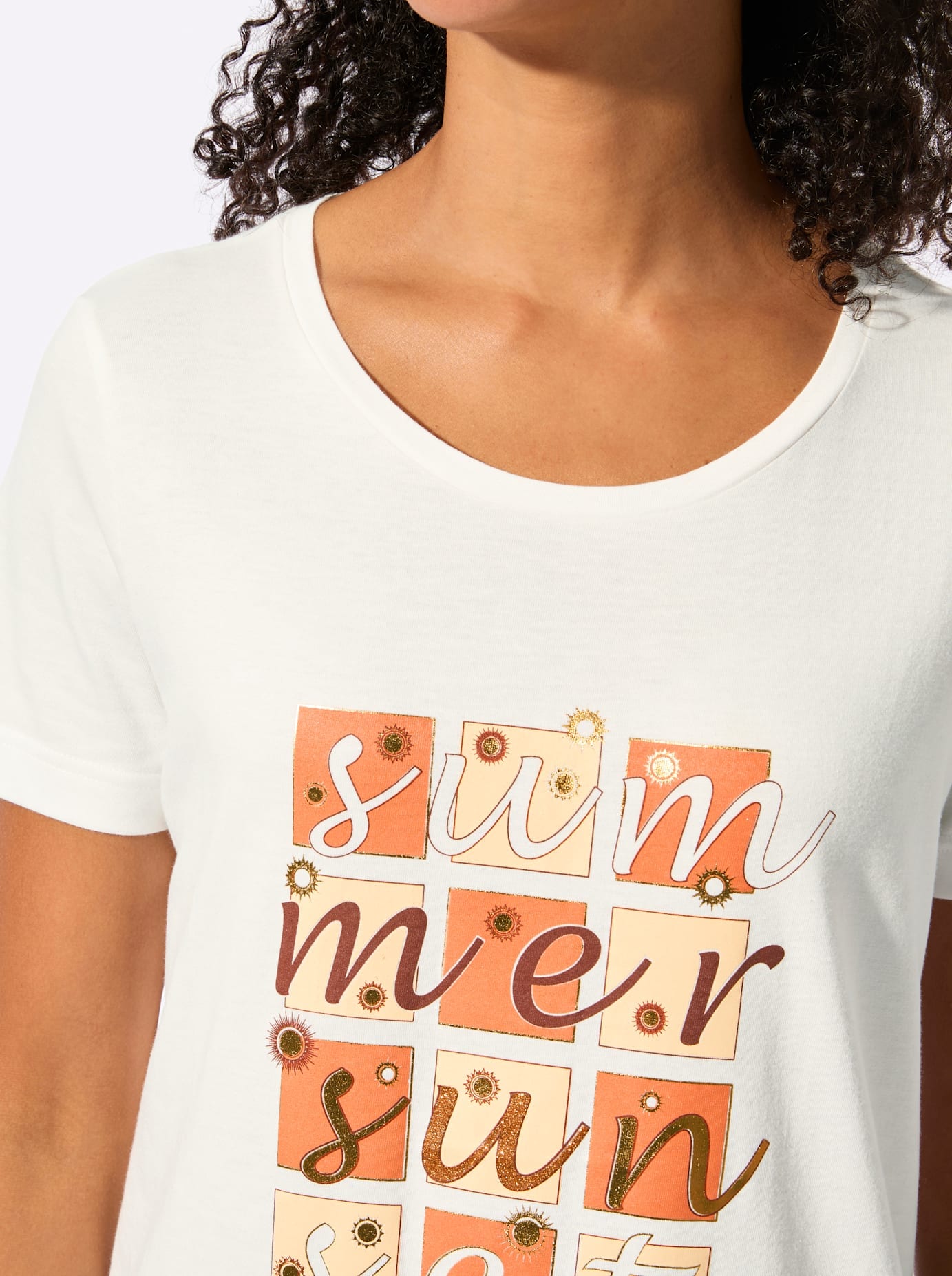 Inspirationen T-shirt à manches courtes »Kurzarm-Shirt« 1 pièces