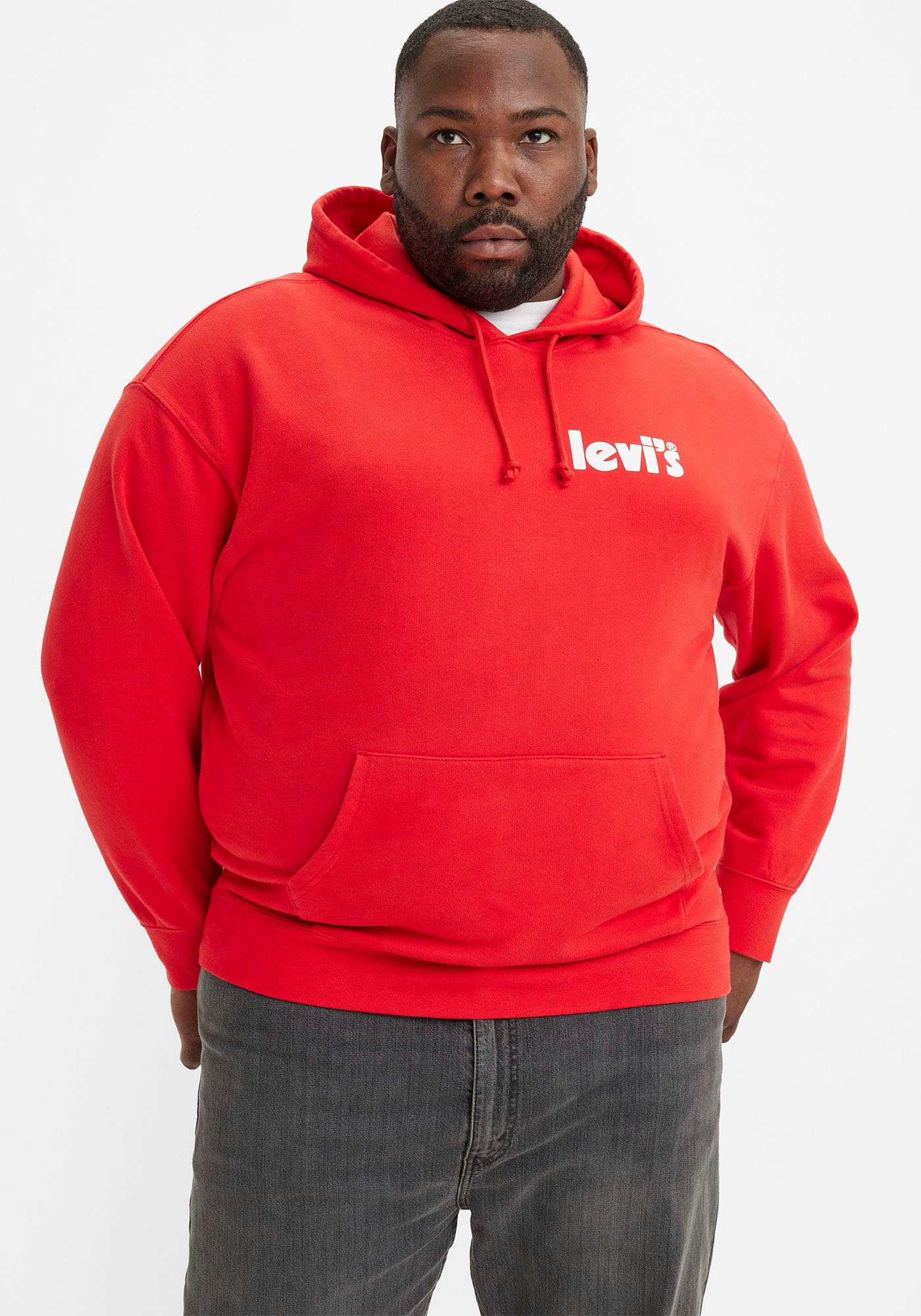 Levi's® Plus Hoodie »BIG RELAXED GRAPHIC«, mit überschnittenen Schultern