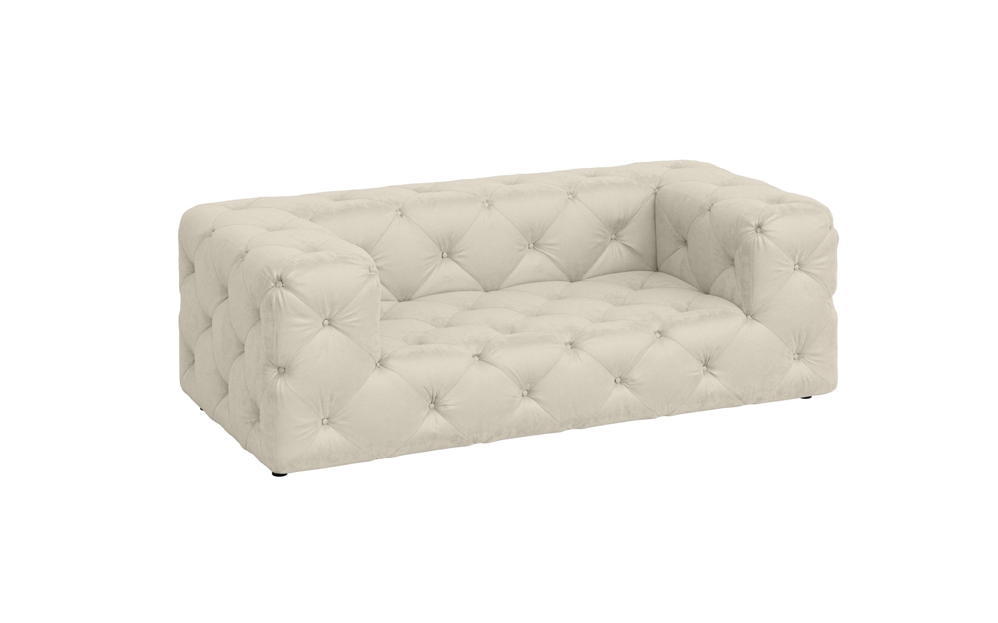 Home affaire 2-places »FOLLINA« Canapé 2 places avec capitonnage Chesterfield classique