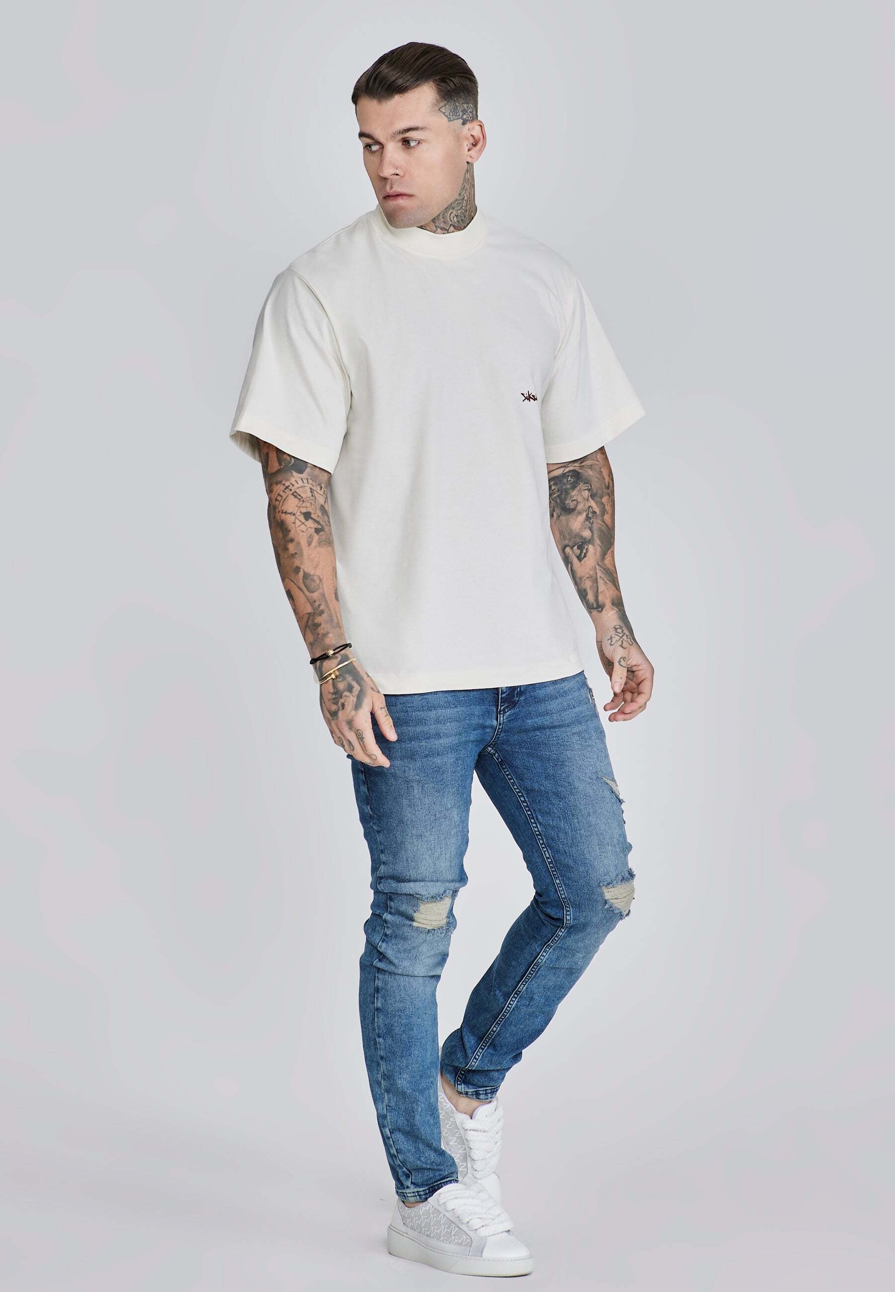 Siksilk T-Shirt »Siksilk T-Shirt Oversized T-Shirt«