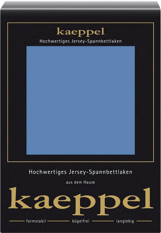 Image of Kaeppel "Single Jersey Mako Cotton" Bettlaken aus 100% Baumwolle