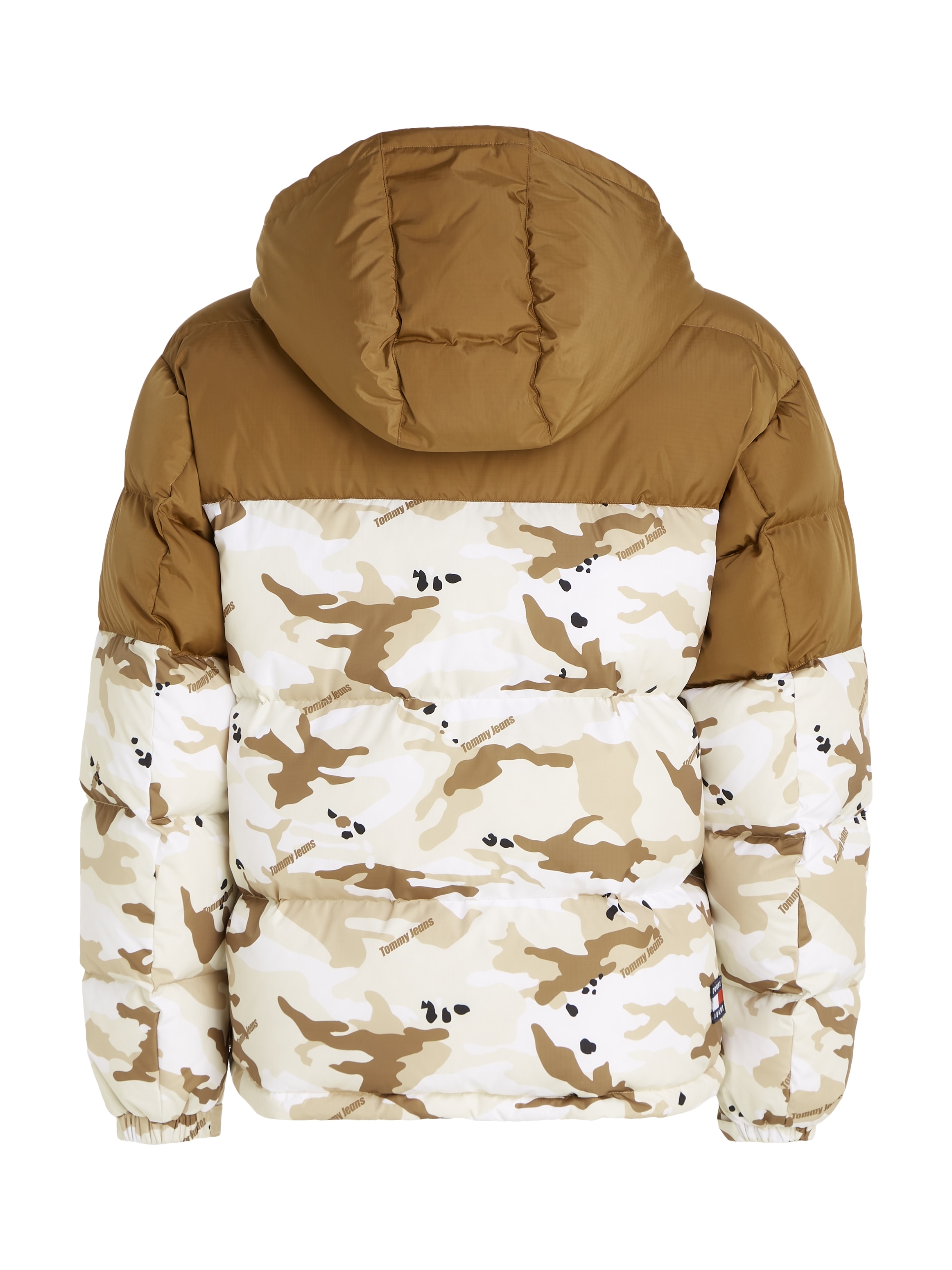 Tommy Jeans Steppjacke »TJM CLBK AOP ALASKA PUFFER«, mit Kapuze