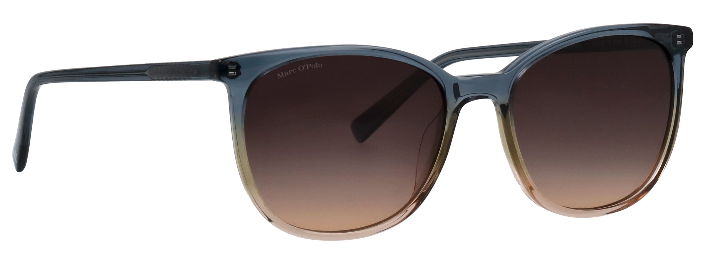 Marc O'Polo Lunettes de soleil »Modell 506188« Form Feminin, Logoschriftzug auf Bügel, Kunststofffassung