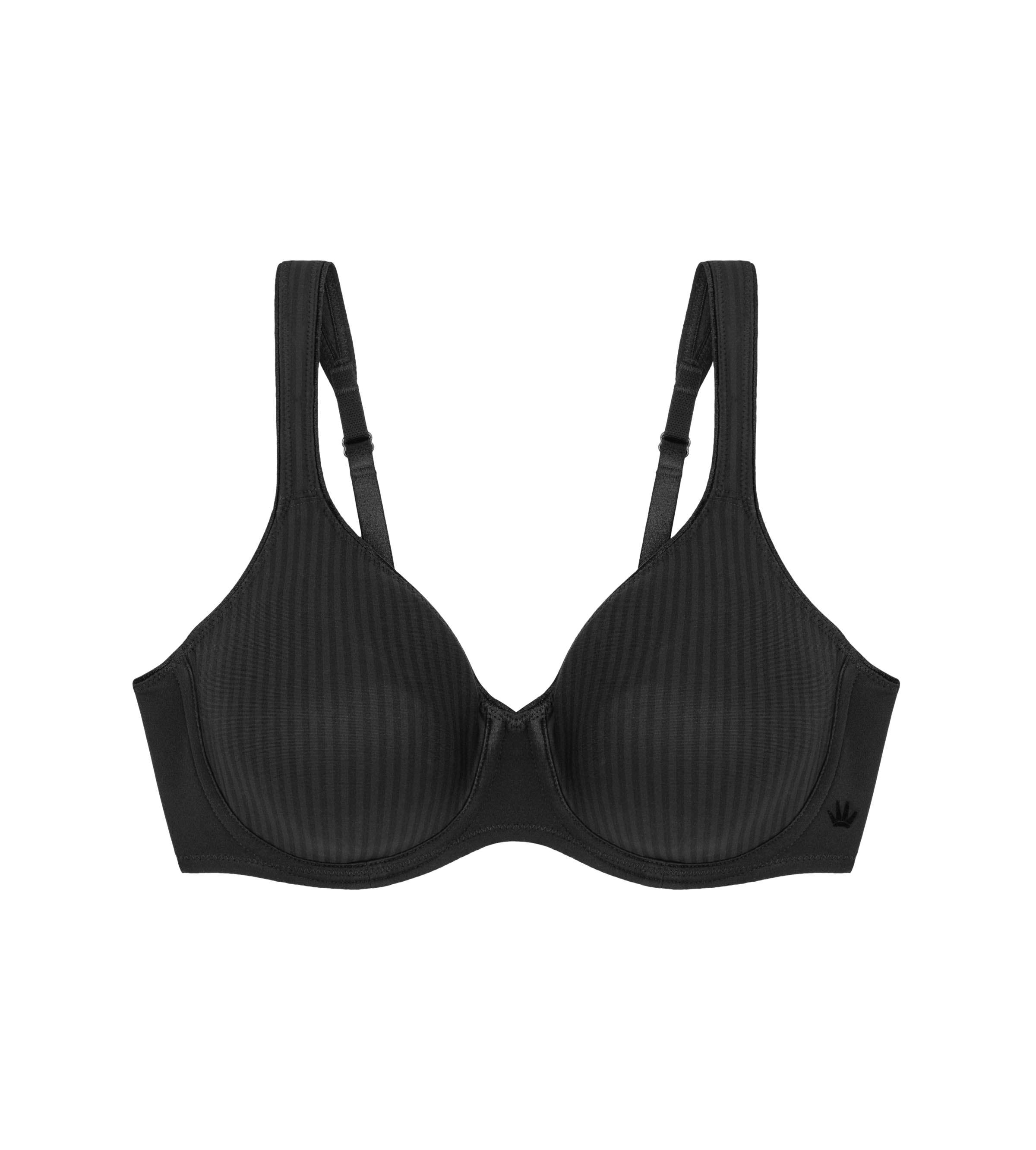 Triumph Soutien-gorge à armatures »Modern Soft+Cotton W« mit dezenten Glanz-Streifenmuster und breiten Trägern
