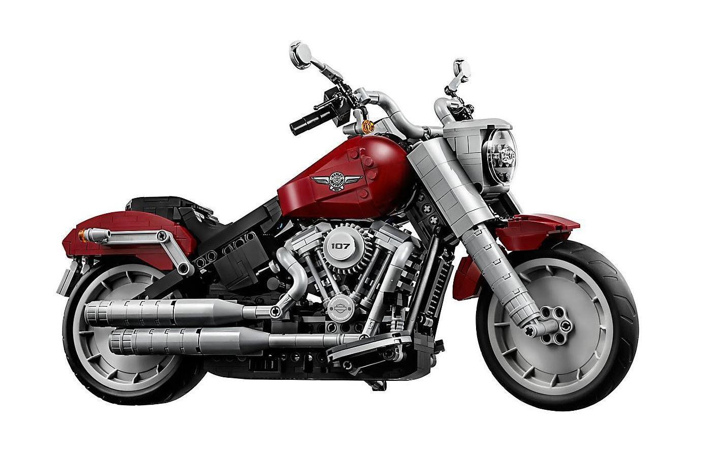 LEGO® Spielbausteine »Harley-Davidson Fat«, (1023 St.)