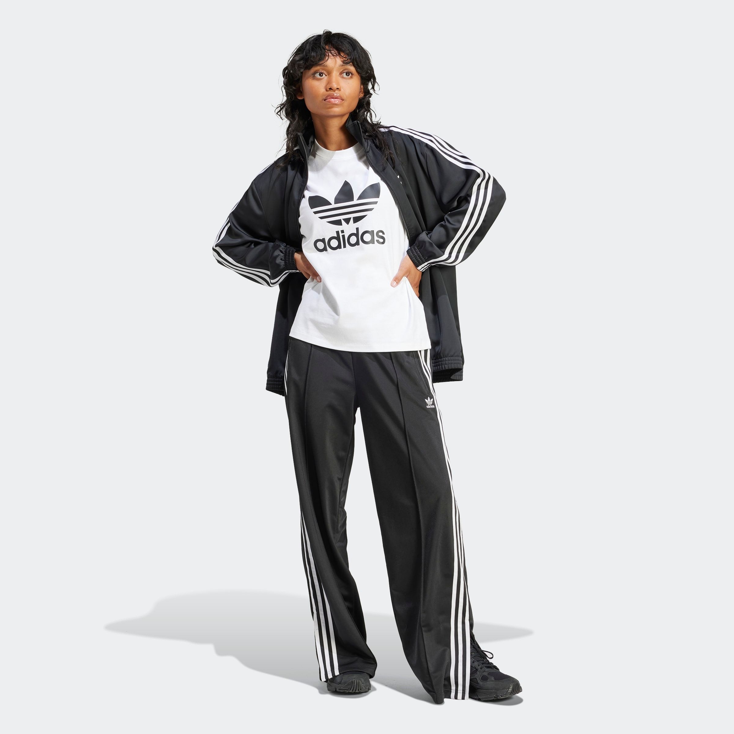 adidas Originals T-Shirt »TREFOIL TEE«, Basic Shirt mit grossem Trefoil Logoprint