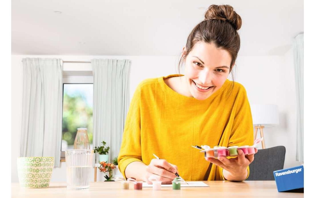 Ravensburger Peinture par numéros »CreArt, Funky Zebra« fabriqué en Europe