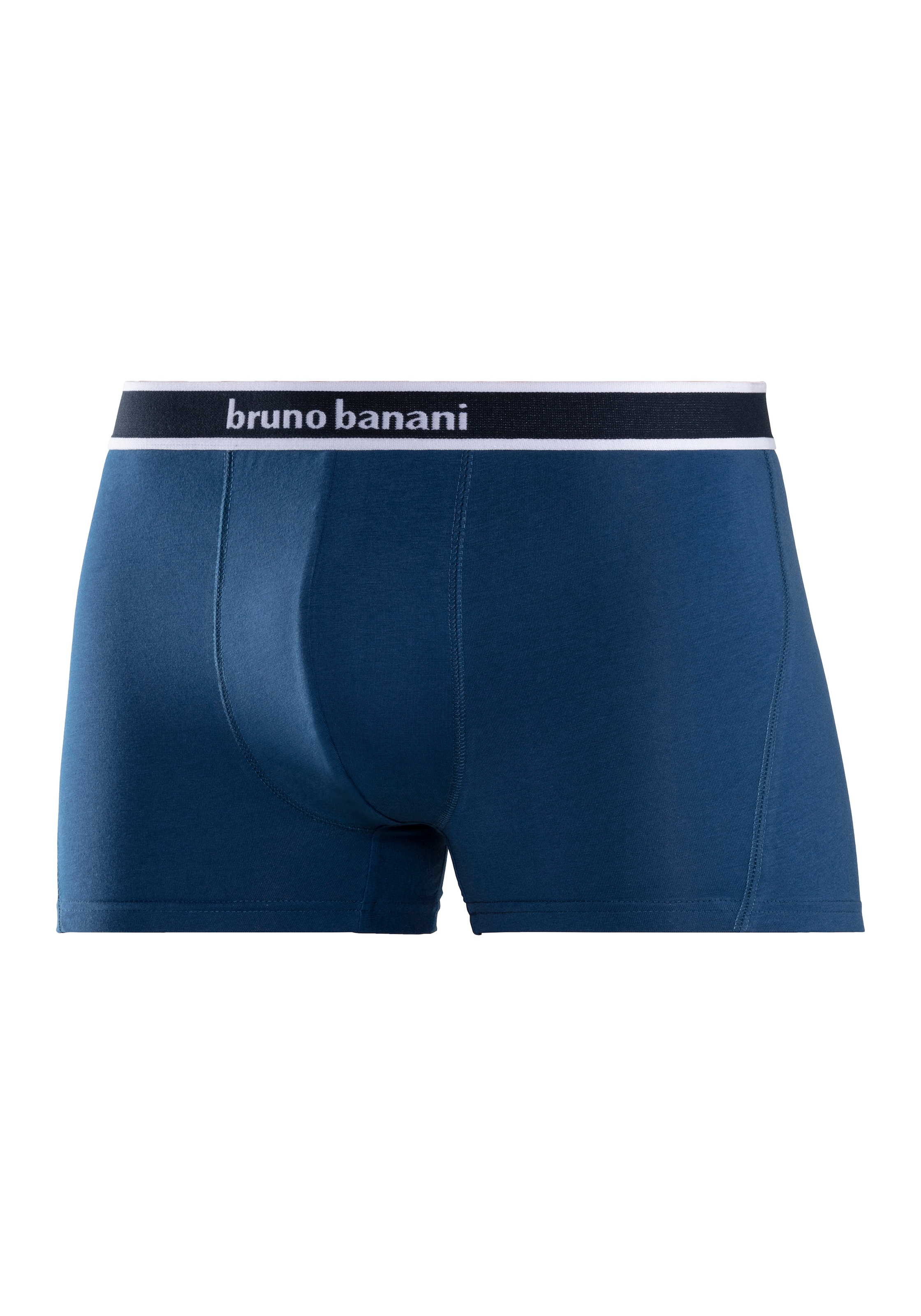 Bruno Banani Boxer »Boxershorts für Herren« 4er Pack,  mit Steifen und Logo im Bund