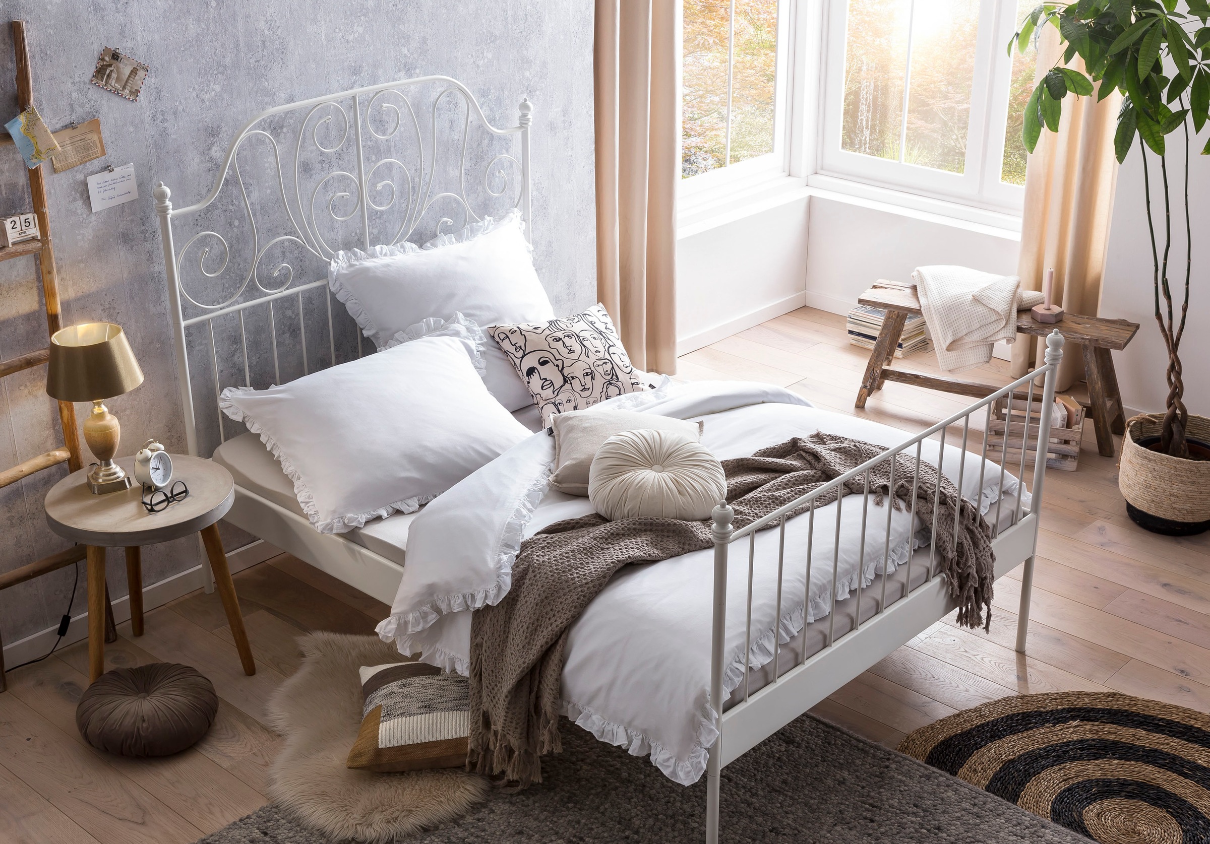 done.® Bettwäsche »Amelie«, beidseitig bedruckte Bettwäsche mit Keder