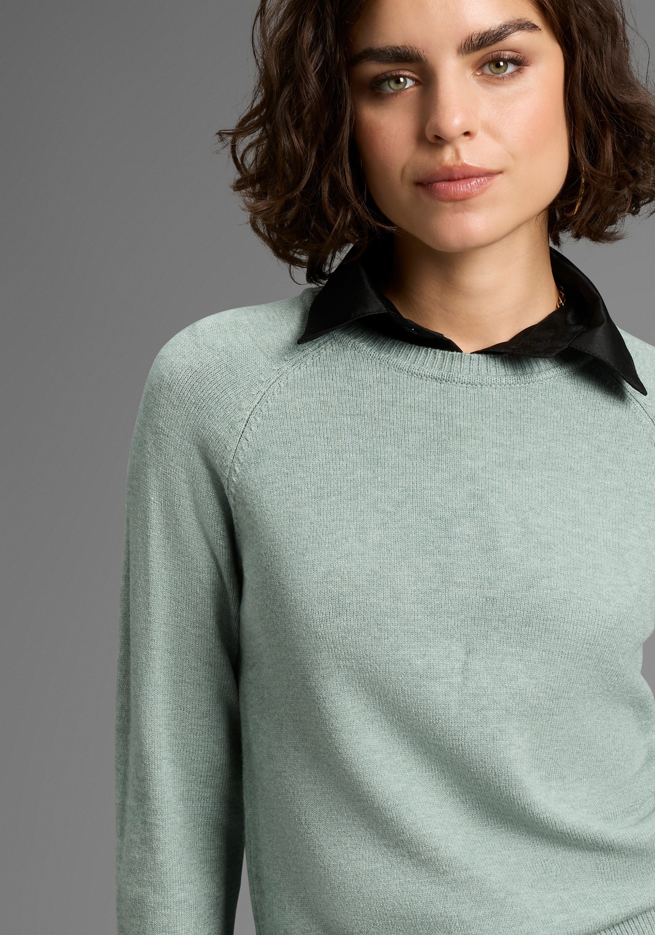 Laura Scott Strickpullover, mit Rippkragen - NEUE KOLLEKTION