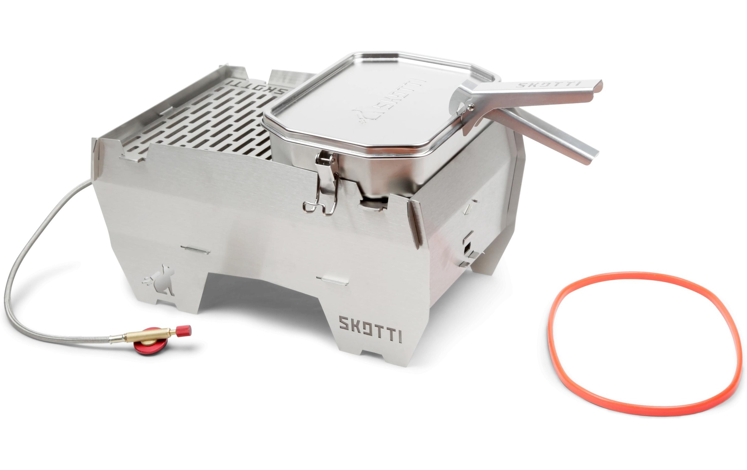  Poêle à griller »Skotti BOKS 1 L« Acier inoxydable
