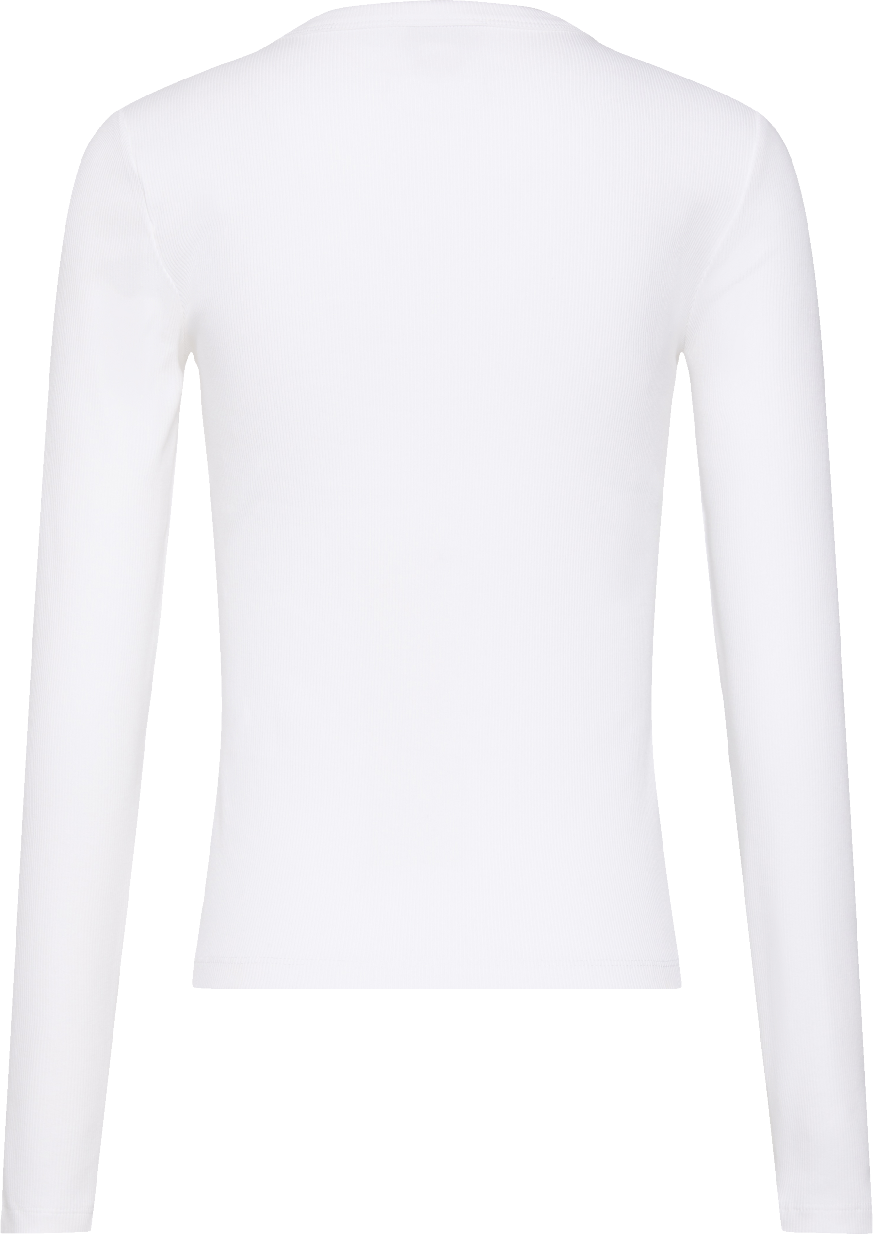 Calvin Klein Jeans Shirttop Figurbetonte Passform mit Rundhalsausschnitt