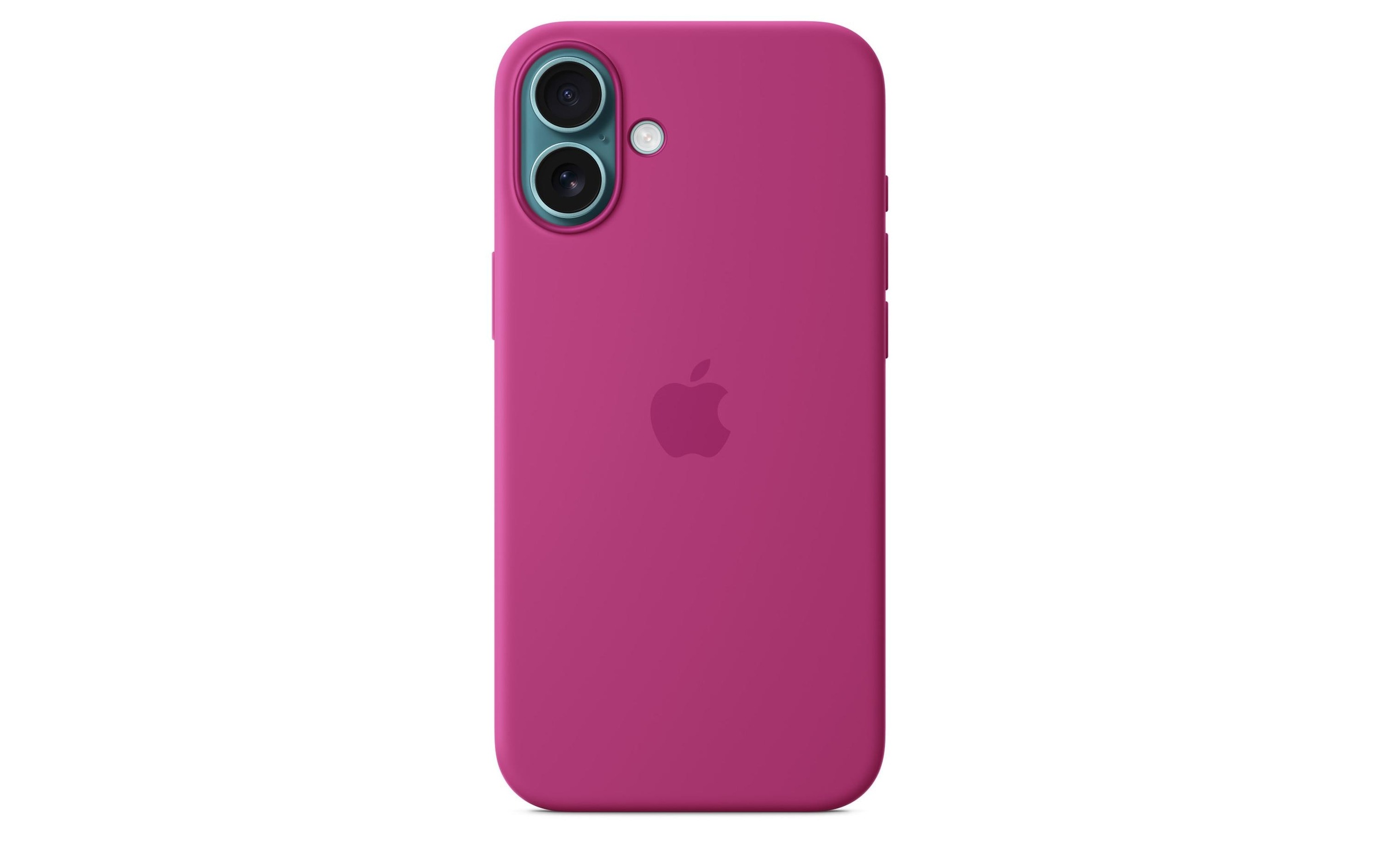 Apple Smartphone Silikon Case mit MagSafe, iPhone 16 Plus, Fuchsia