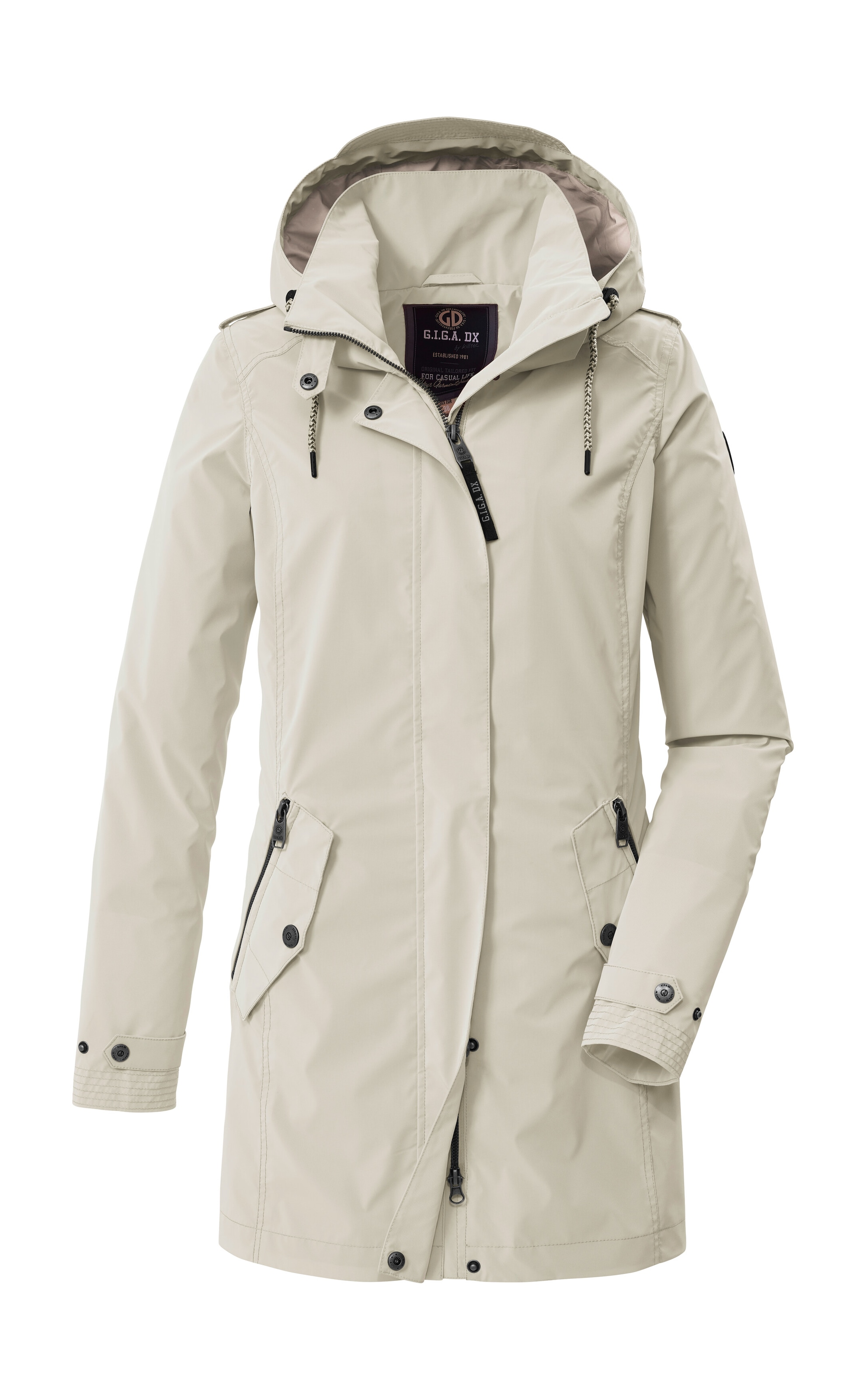 G.I.G.A. DX by killtec Parka »GS 94 WMN PRK« Funktionsparka mit verstellbarer Kapuze und Autolock-Reissverschluss