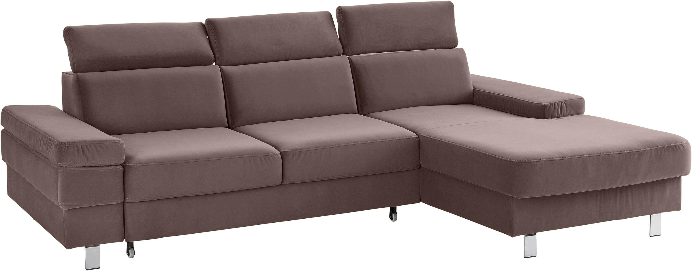 Image of TRENDMANUFAKTUR Ecksofa, Sitztiefen - und Kopfteilverstellung bei Ackermann Versand Schweiz