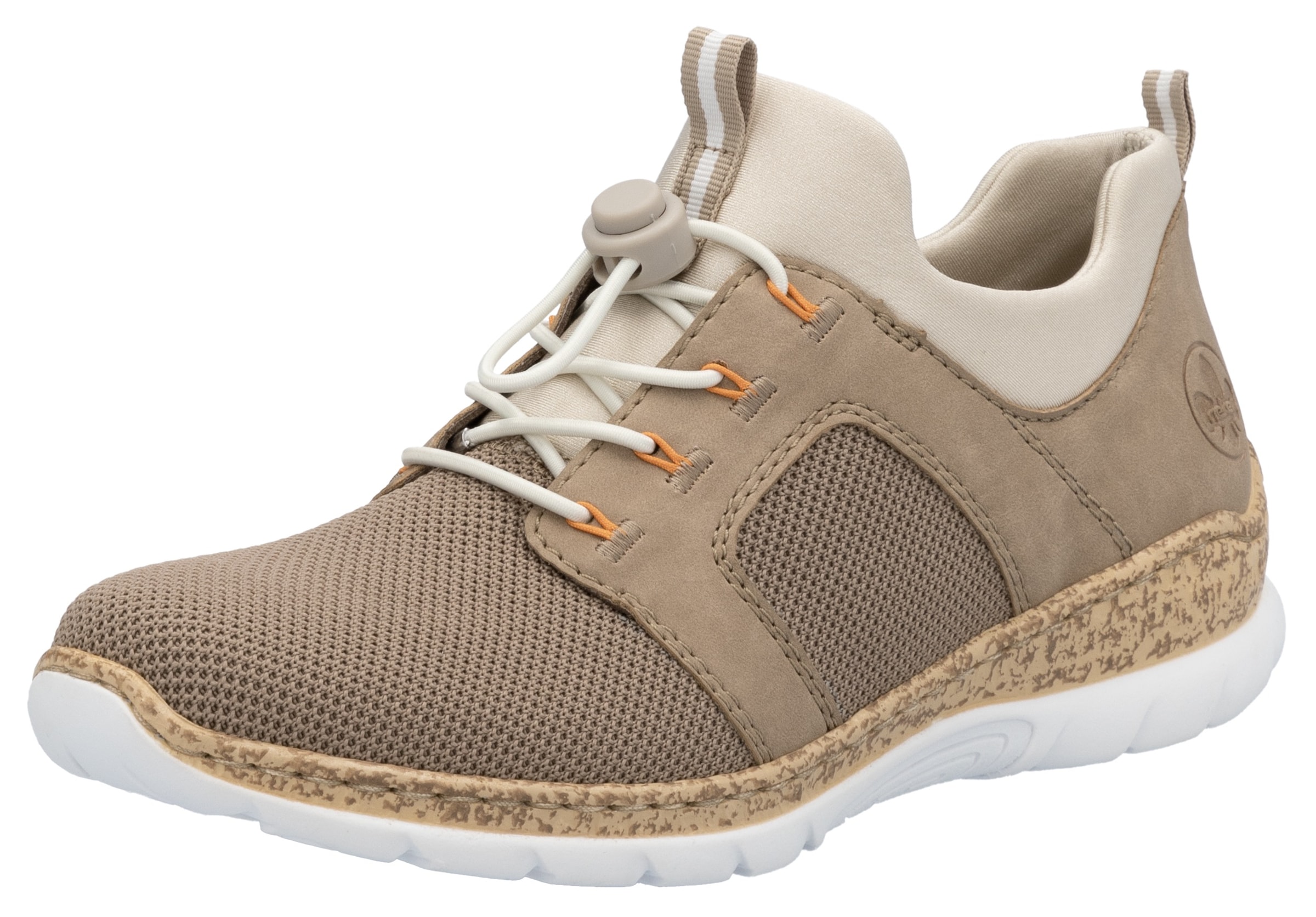 Image of Rieker Slip-On Sneaker, Schlupfschuh, Halbschuh, Slipper, Freizeitschuh mit Elastikeinstieg