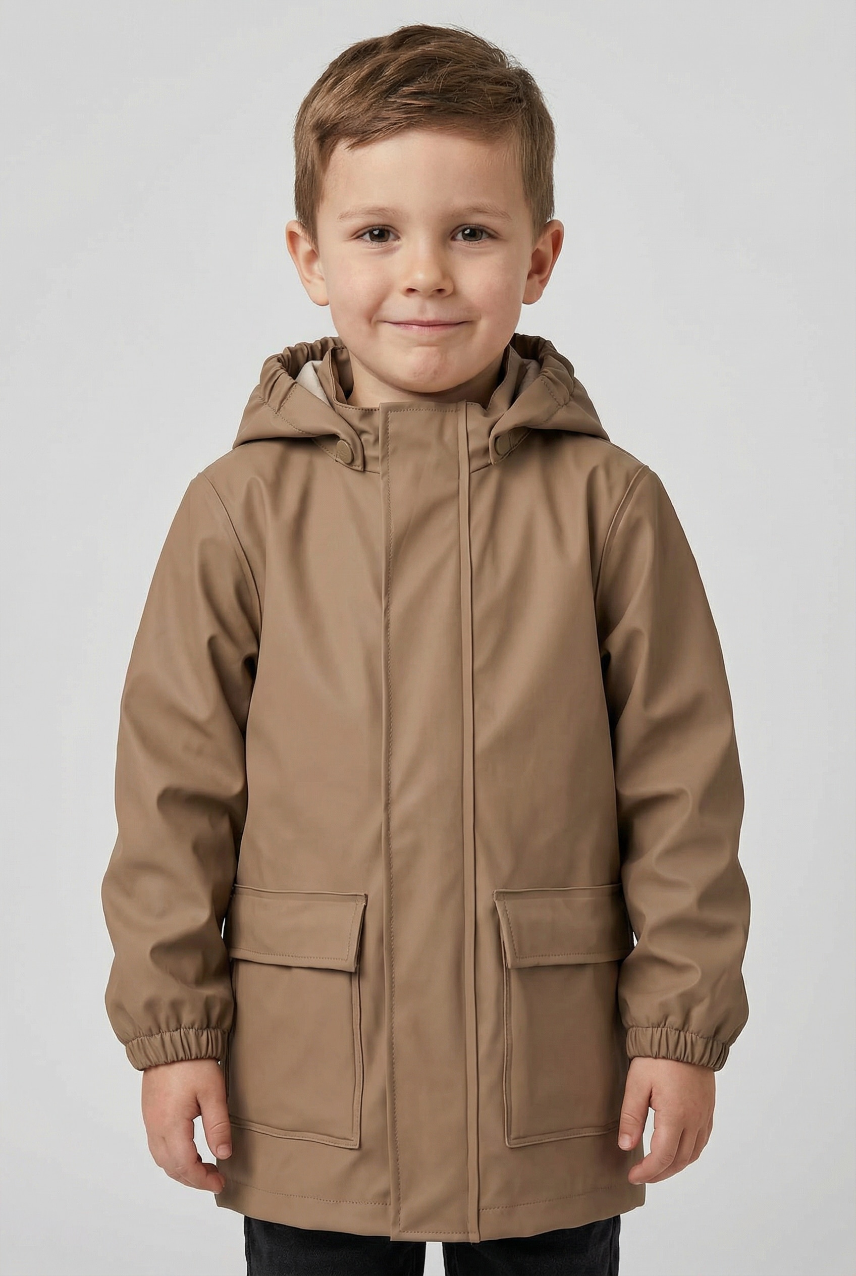Image of WHEAT Regenjacke "Ollo" mit Kapuze mit abnehmbarer Kapuze