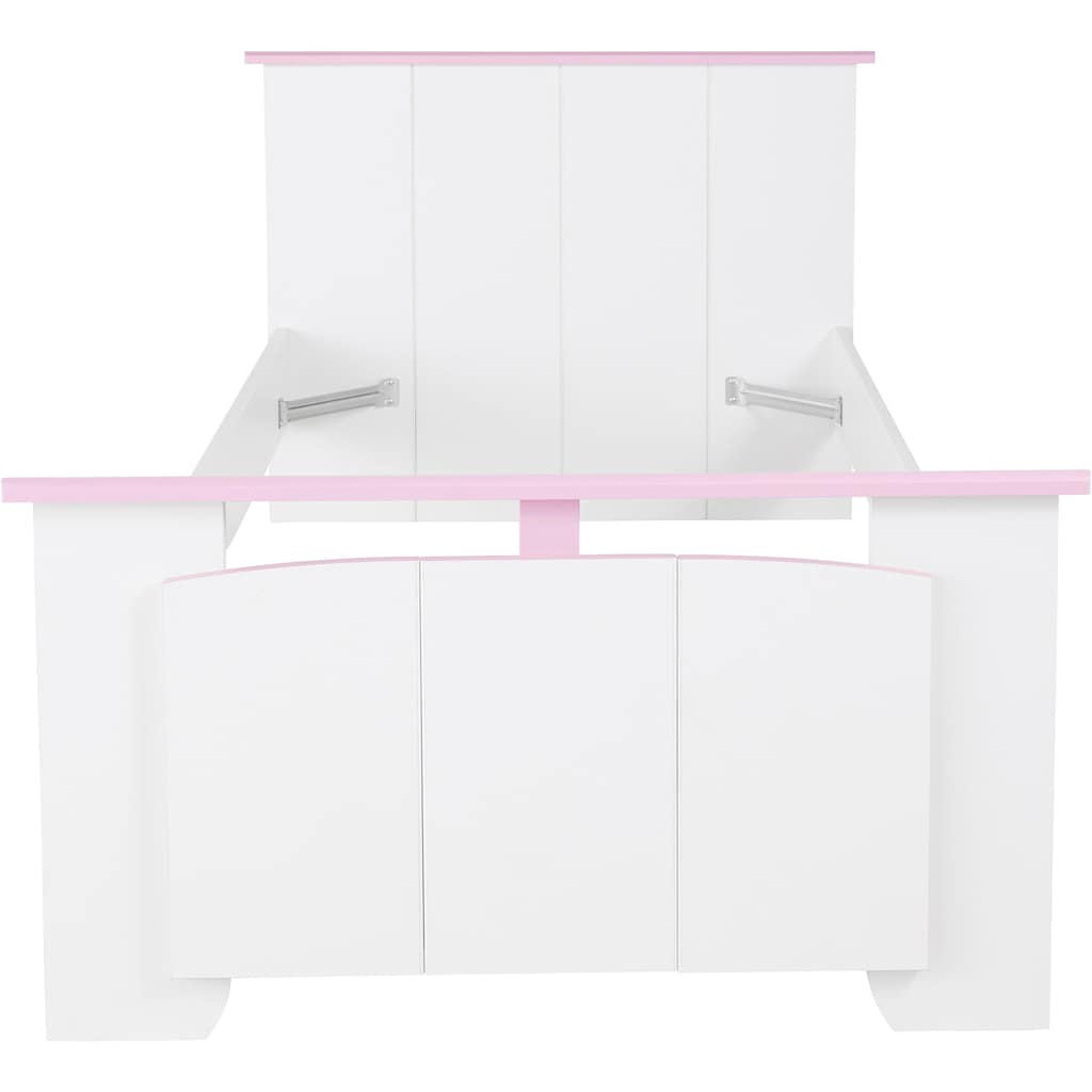 Parisot Jugendzimmer-Set »Biotiful«, (Set, 4 St., Bett, Nachttisch, Schrank, Kommode)