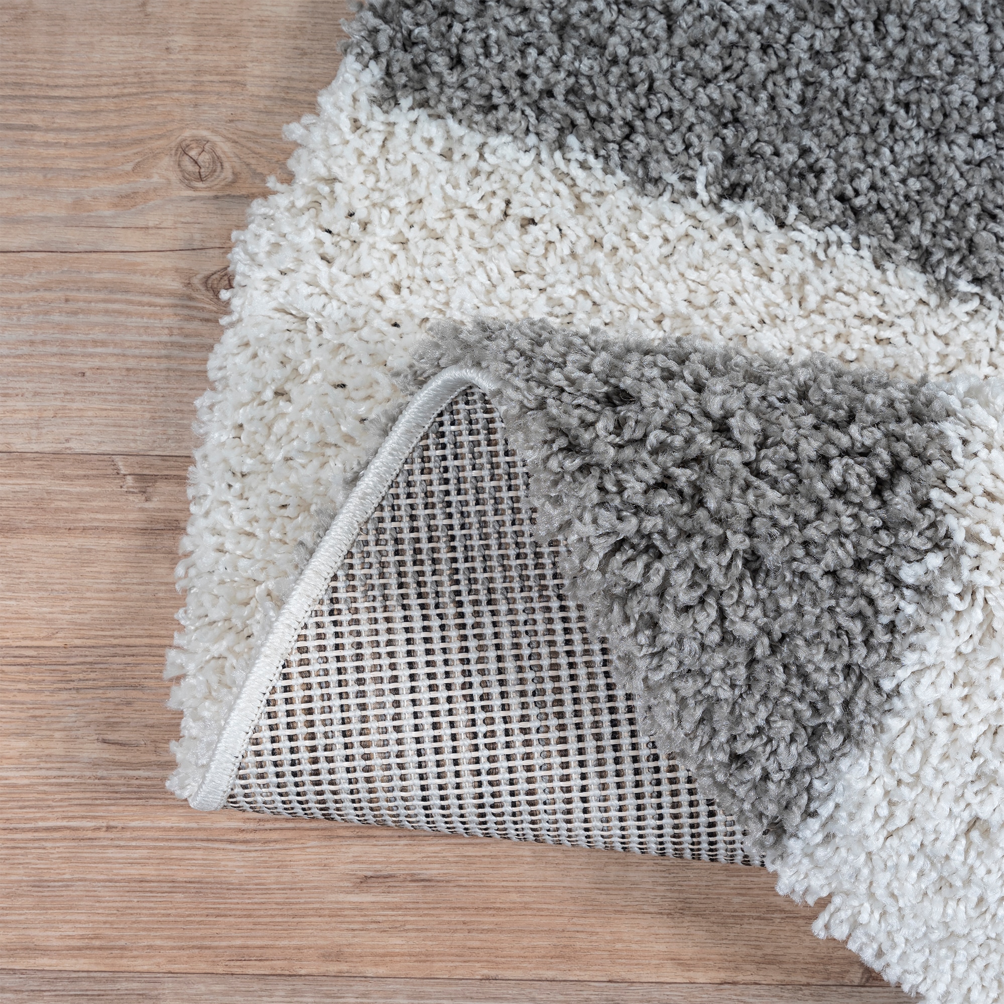 Sanat Hochflor-Teppich »Milano 1250« rund 30 mm Höhe Hochflor, Wohnzimmer, Schlafzimmer, fussbodenheizungsgeeignet