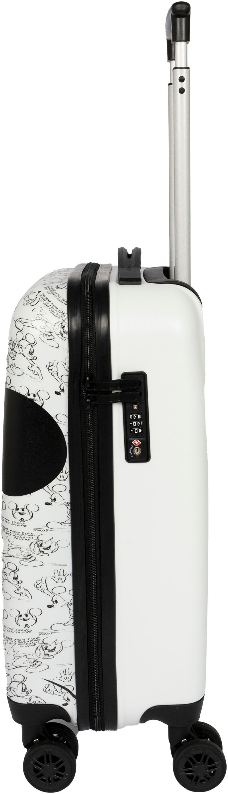 UNDERCOVER Valise pour enfants »Minnie Maus, 59 cm« 35 litre 4 Rollen mit TSA-Zahlenschloss