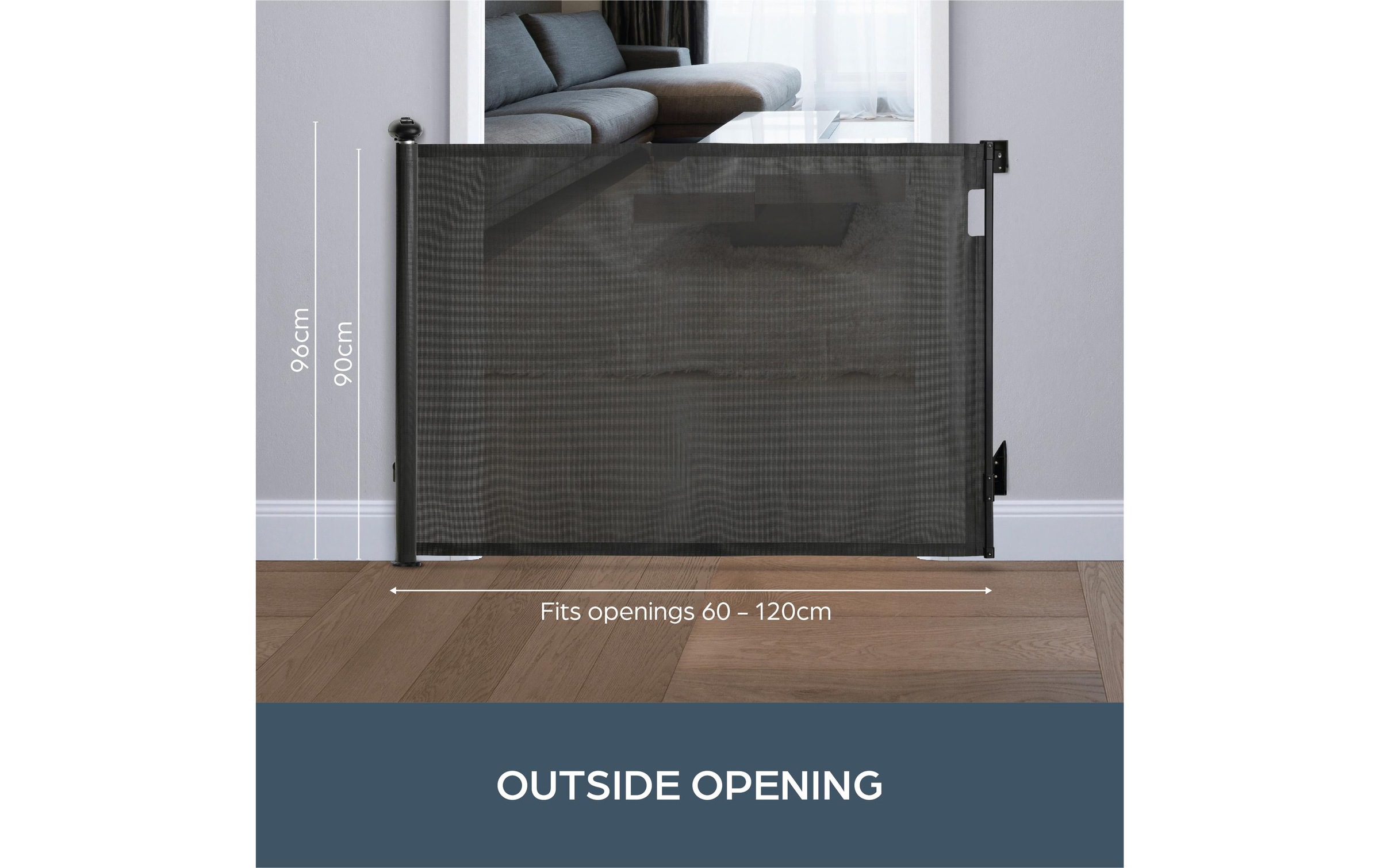 Dreambaby Türschutzgitter »Glide n Hide«