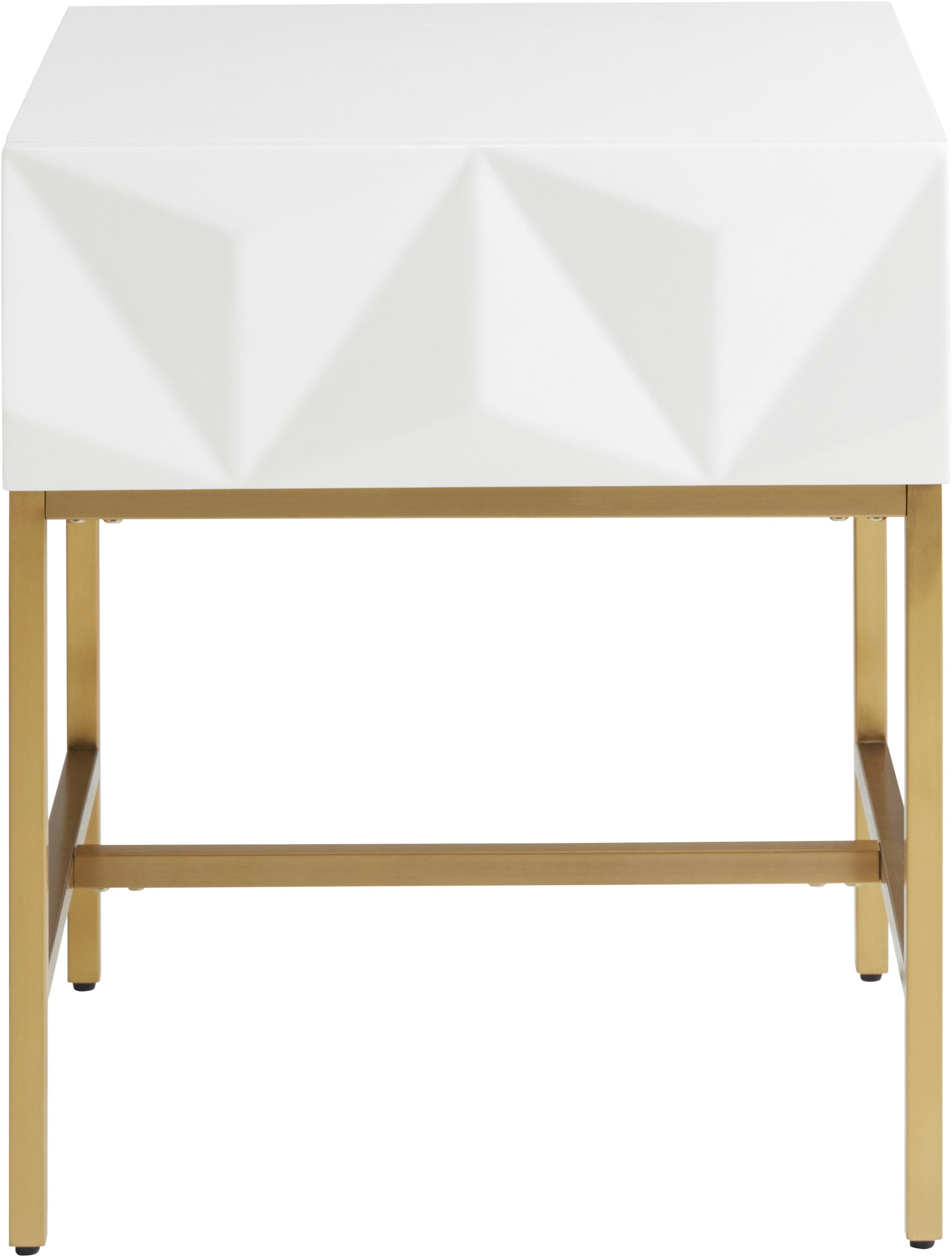 Leonique Beistelltisch »Minfi«, cm 3D-Front, jetzt geeignet, mit kaufen auch als Breite Nachttisch Schublade 50