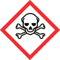 Pictogramme de danger pour produits chimiques
